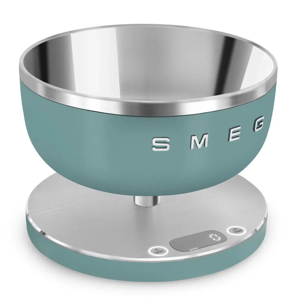 Smeg Bilancia da Cucina Digitale Verde Smeraldo KSC01EGMWW