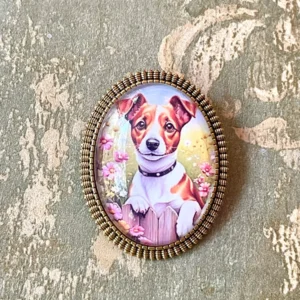 Spilla Jack Russell, anni ‘70/80