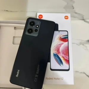 Xiaomi Redmi note 12 Black solo aperto