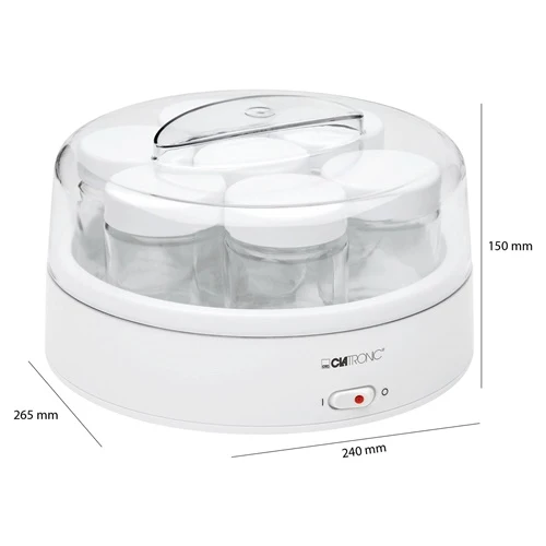 Yogurtiera Clatornic JM 3344, 14 W, bianca (251119)