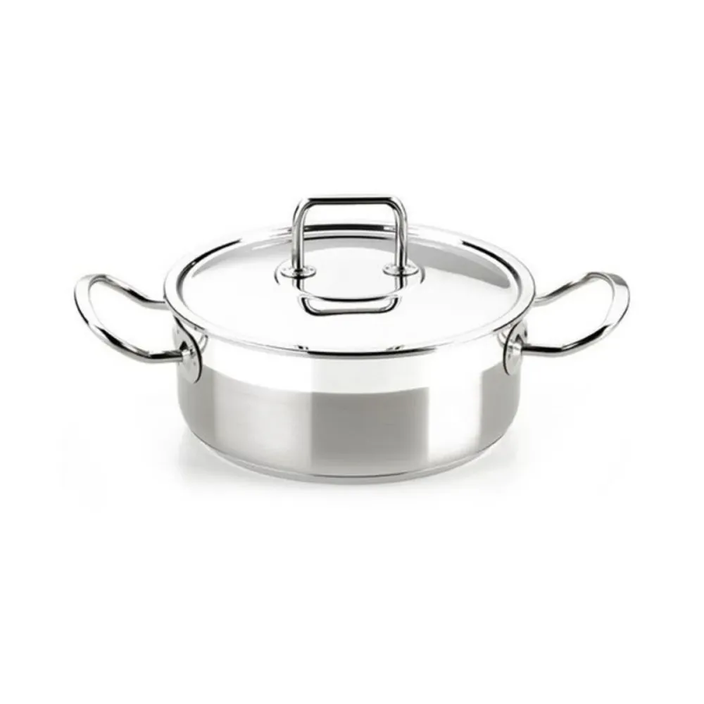 Casseruola BRA A340353 (20 cm) Acciaio inossidabile Acciaio 25 L 2 L Acciaio inossidabile 18/10