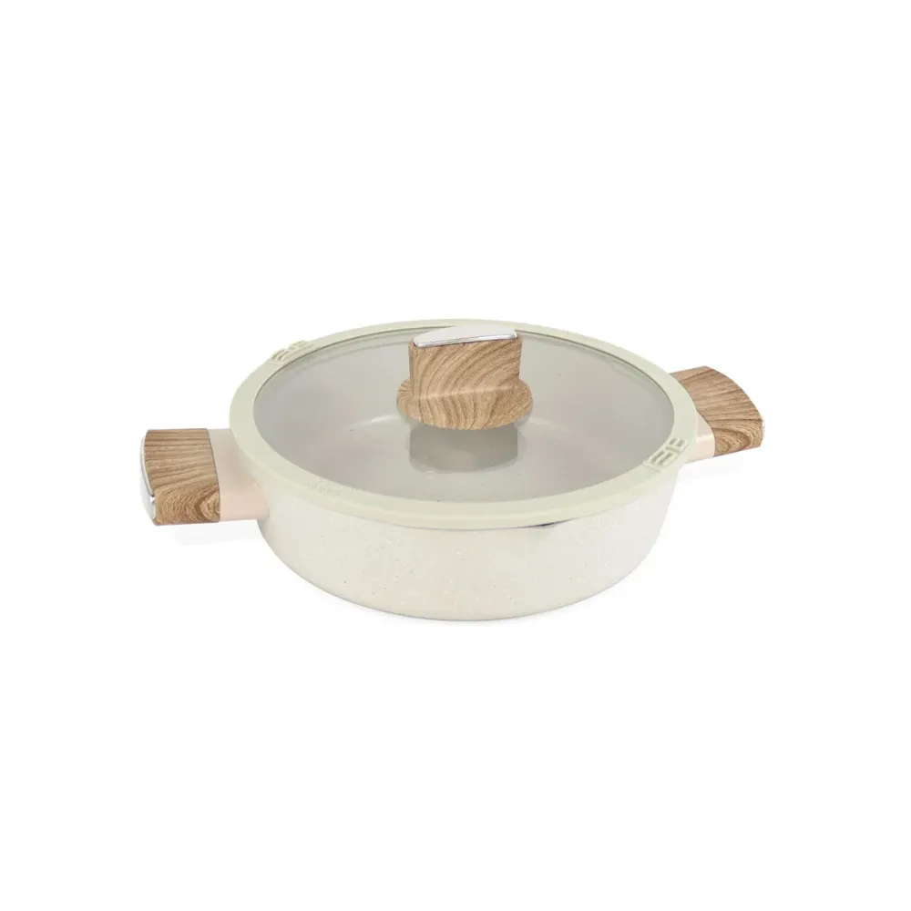 Casseruola con coperchio Quttin Ecook 20 x 9 cm 2,8 mm (4 Unità)