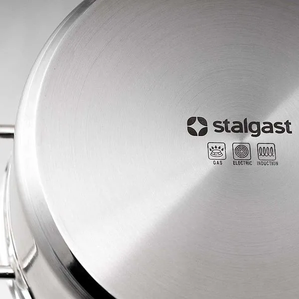 Casseruola Stalgast con coperchio Ø 360 mm altezza 110 mm 112 litri KG0104360