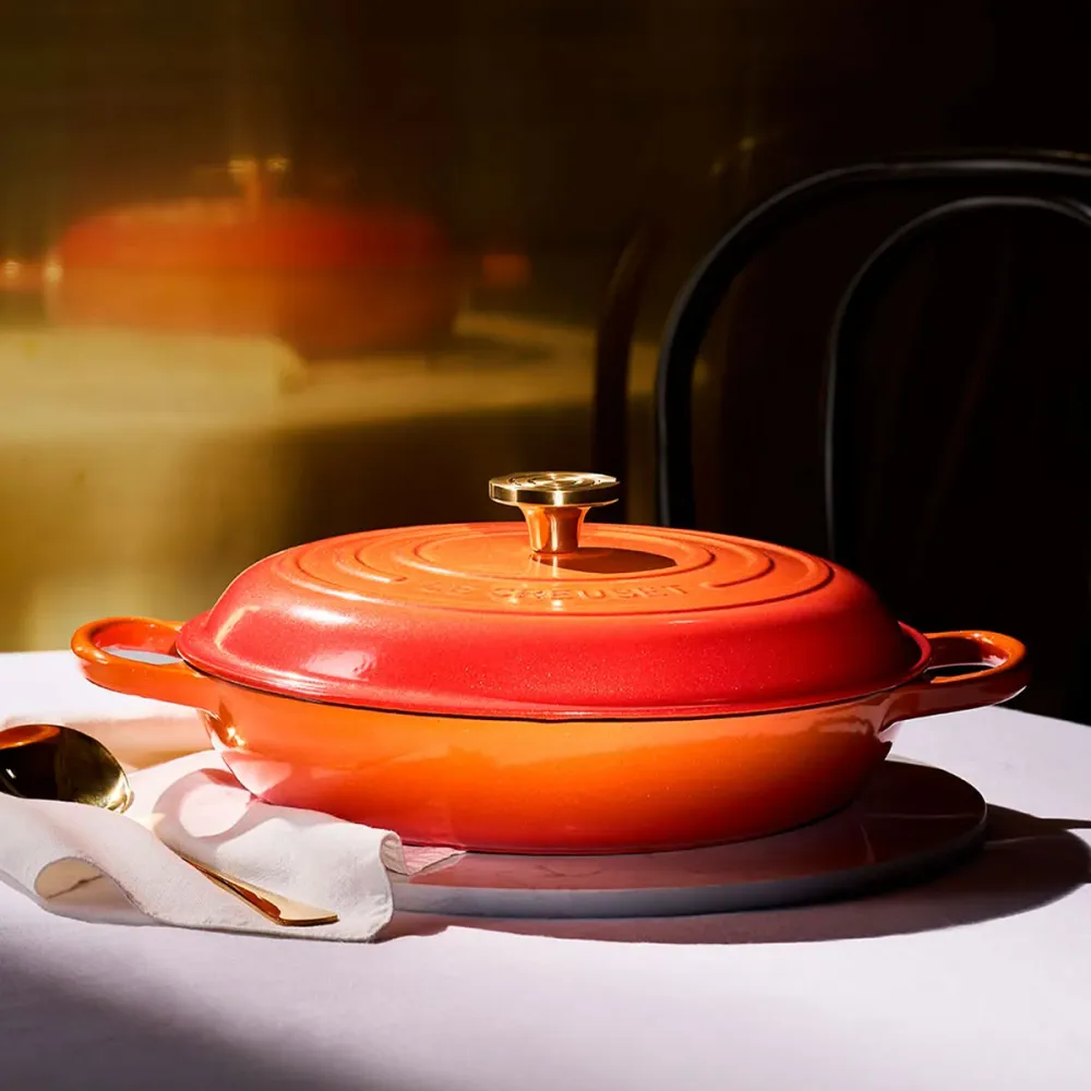 Cocotte bassa tipo casseruola – Edizione Straordinario Centenario! Le Creuset