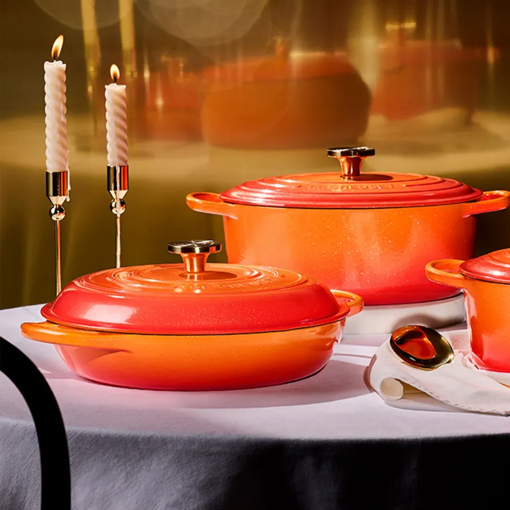 Cocotte bassa tipo casseruola – Edizione Straordinario Centenario! Le Creuset