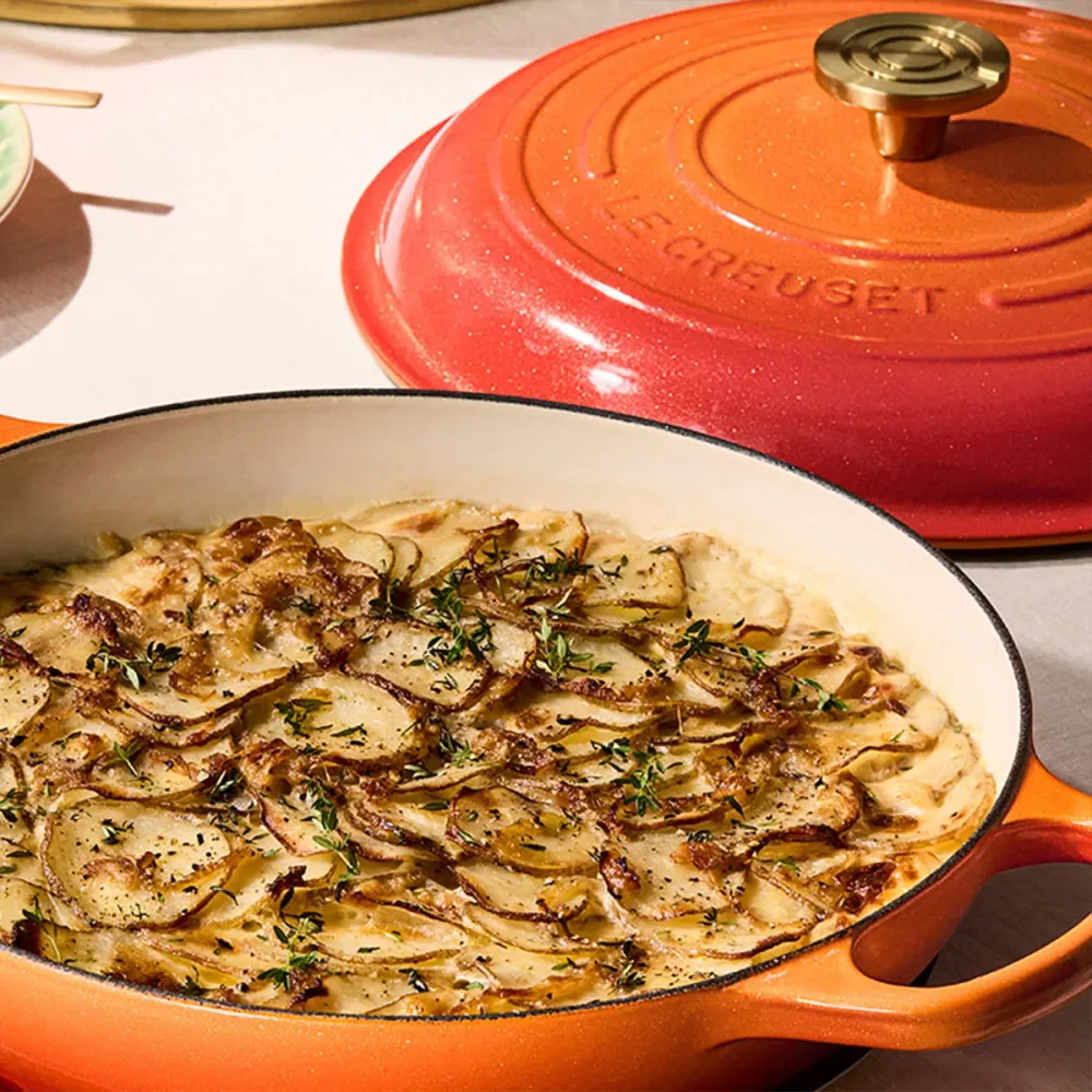 Cocotte bassa tipo casseruola – Edizione Straordinario Centenario! Le Creuset
