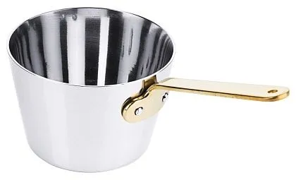 Contacto Mini casseruola 85 cm con manico ottone 3395/090