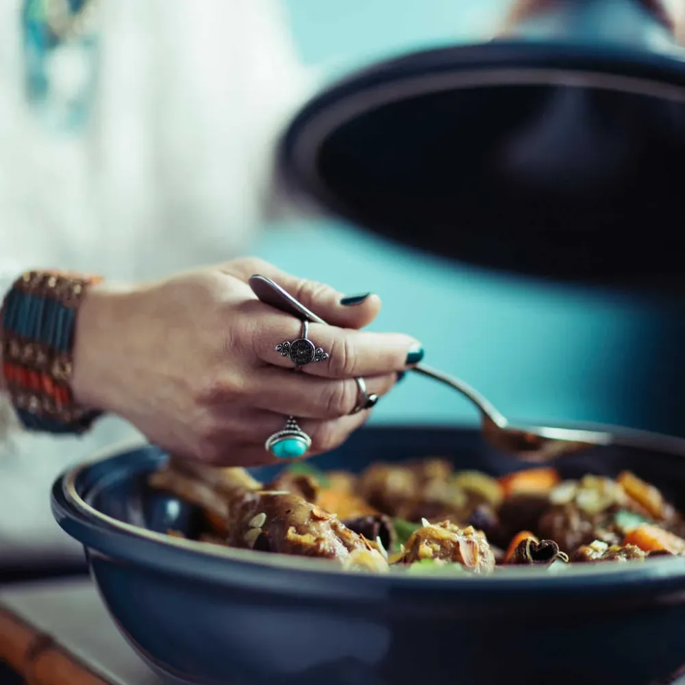 Tajine tradizionale ceramica Feu Doux Emile Henry