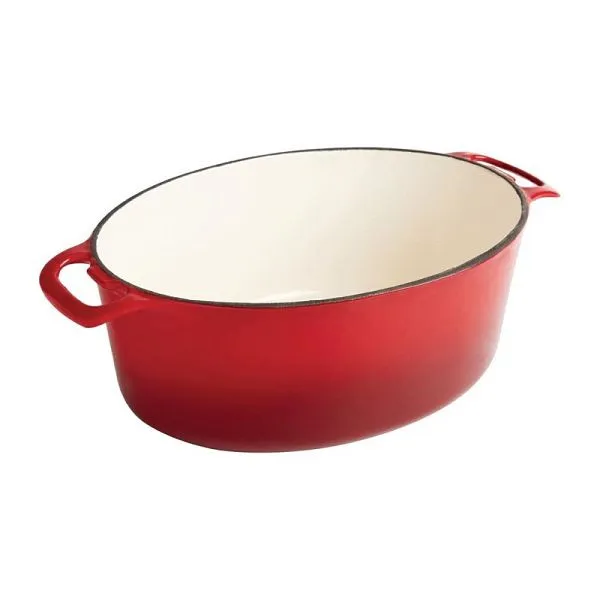 Vogue casseruola ovale rossa GH313