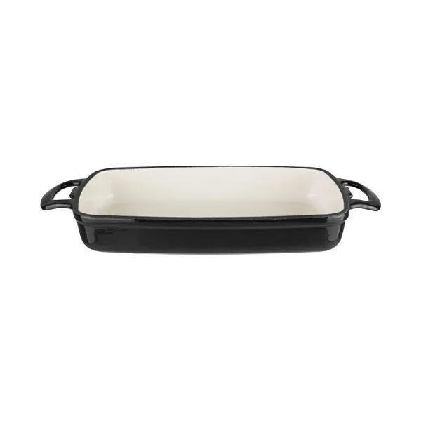 Vogue casseruola rettangolare ghisa nera GH323
