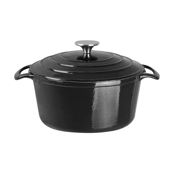 Vogue casseruola rotonda nera ampio GH301