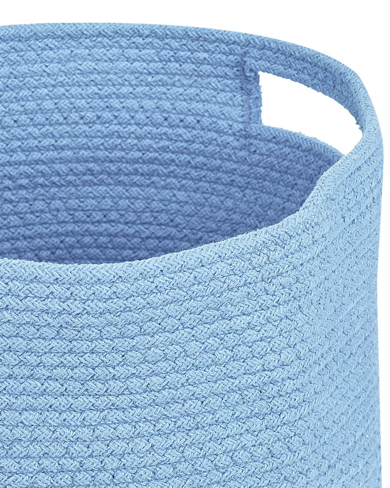 Set di 2 cesti cotone blu CHINIOT