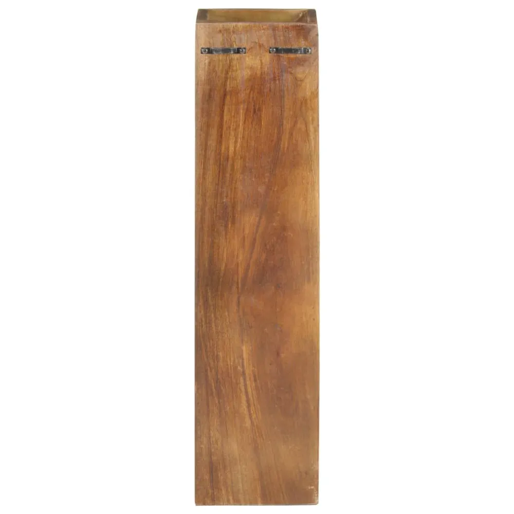 Portavini da 5 Bottiglie Legno Massello di Recupero