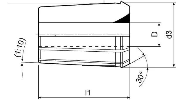 Pinza MACK OZ DIN 6388 401 E tonda (OZ 8)