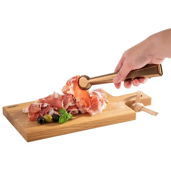 Pinza per ghiaccio APS lunghezza: 20 cm acciaio inossidabile 18/0 aspetto rame lucidato specchio con clip di fissaggio dim...