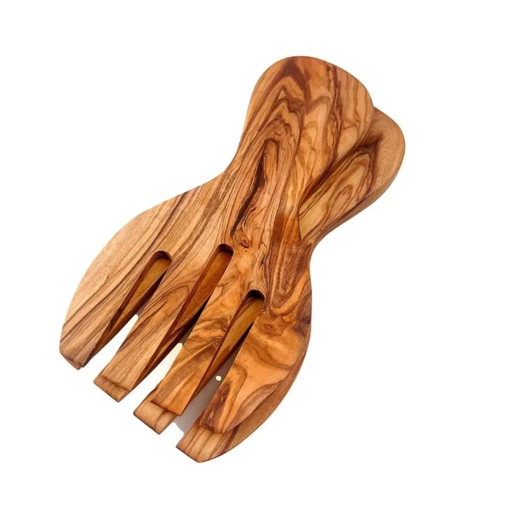 Set di 2 forchette per insalata legno d’ulivo Selbrae