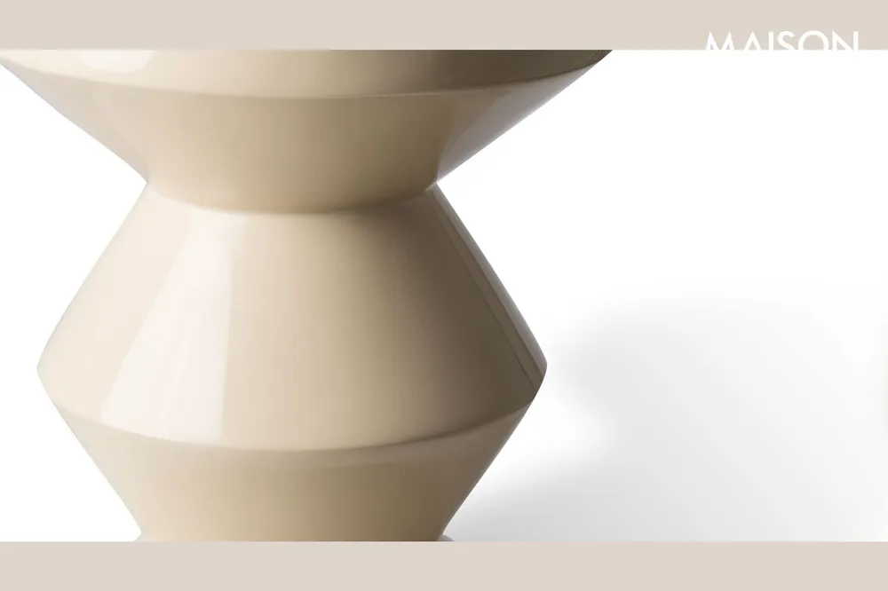 Tavolino beige Zig Zag Pols Potten - 46cm