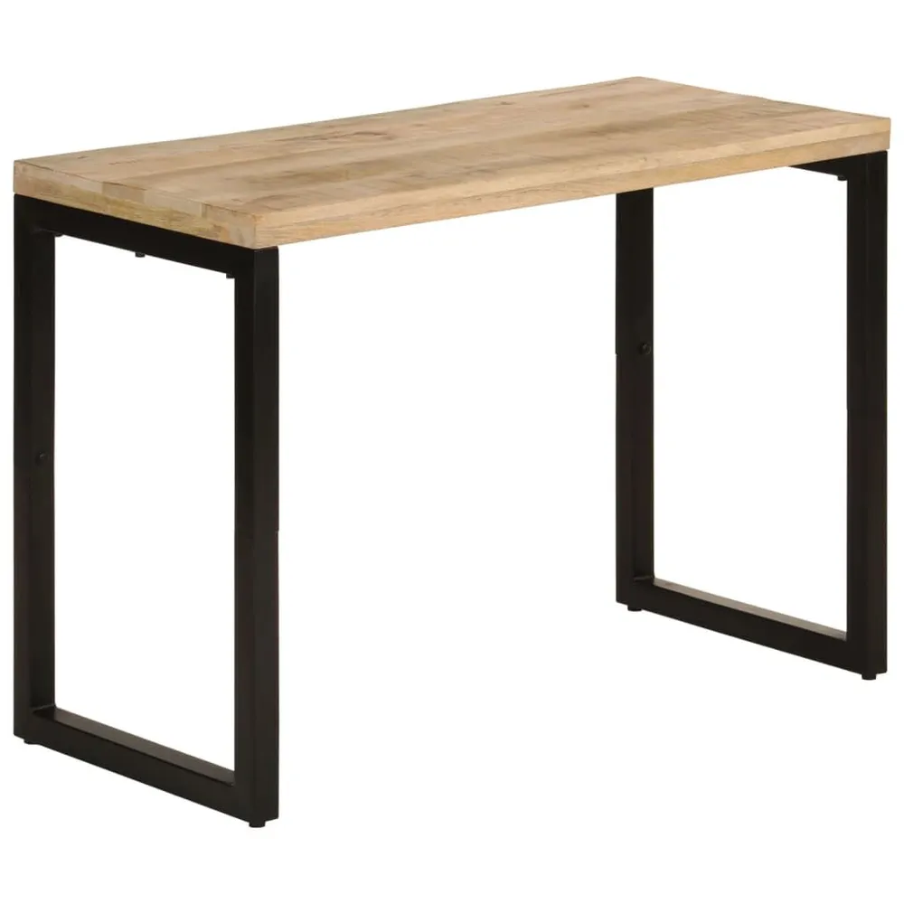 Tavolo da Pranzo 110x50x76 cm Legno Massello di Mango