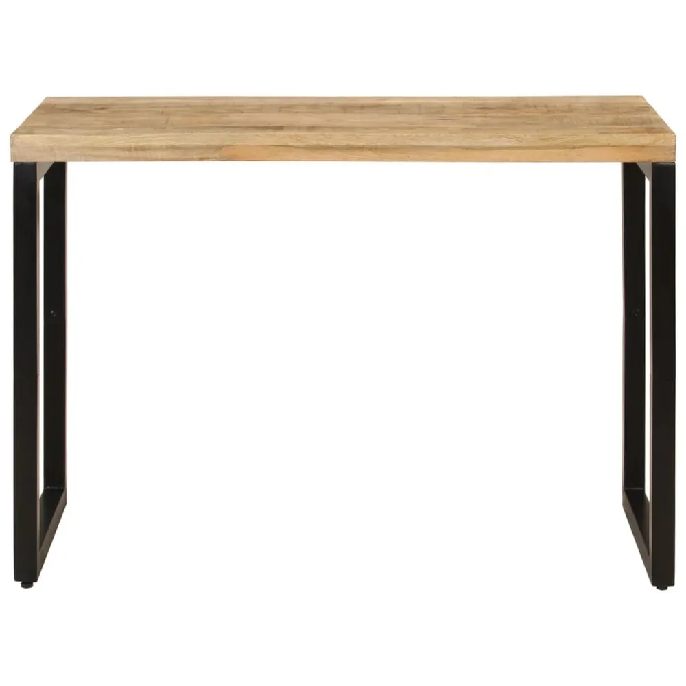 Tavolo da Pranzo 110x50x76 cm Legno Massello di Mango