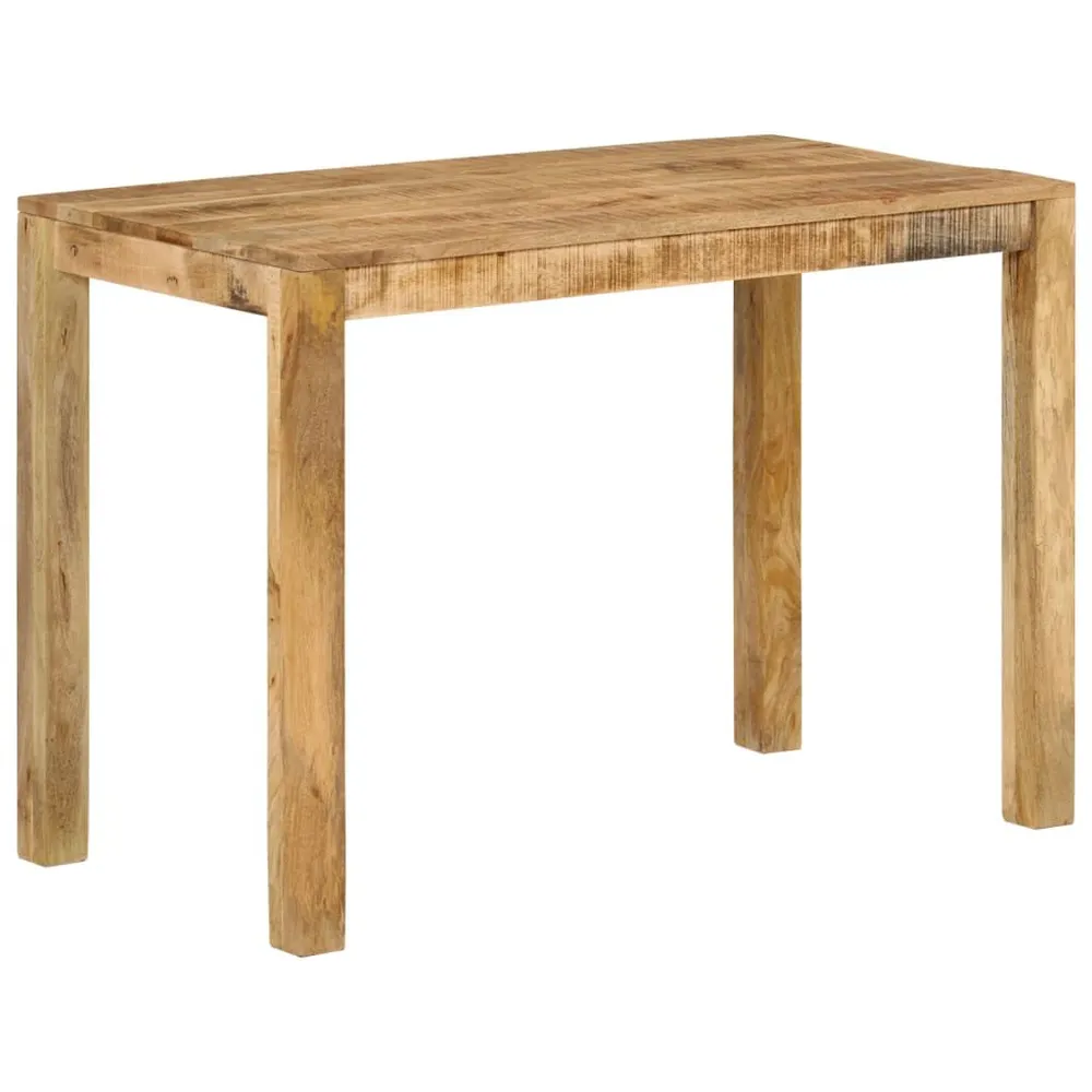 Tavolo da Pranzo 110x55x76 cm Legno Massello di Mango