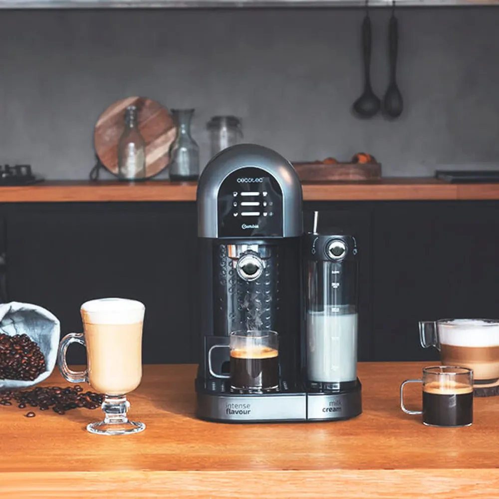 Caffettiera Express Cecotec Cumbia Power Instant-ccino 20 Chic 1,7 L 20 bar 1470W Nero