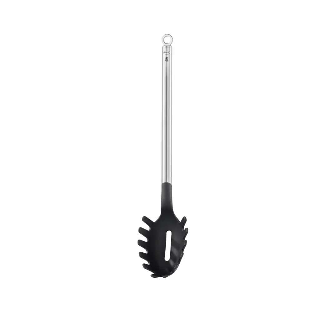 Cucchiaio per pasta poliammide con manico acciaio inox Basic Line Rösle