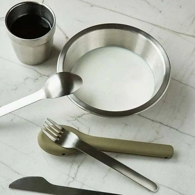 HAPS Nordic Picnic Skål - Acciaio inossidabile - Confezione da 4