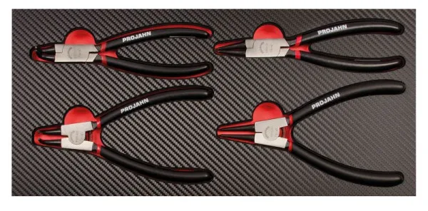 Inserto pinza per anelli di sicurezza Projahn 1 4 pezzi 5999-091