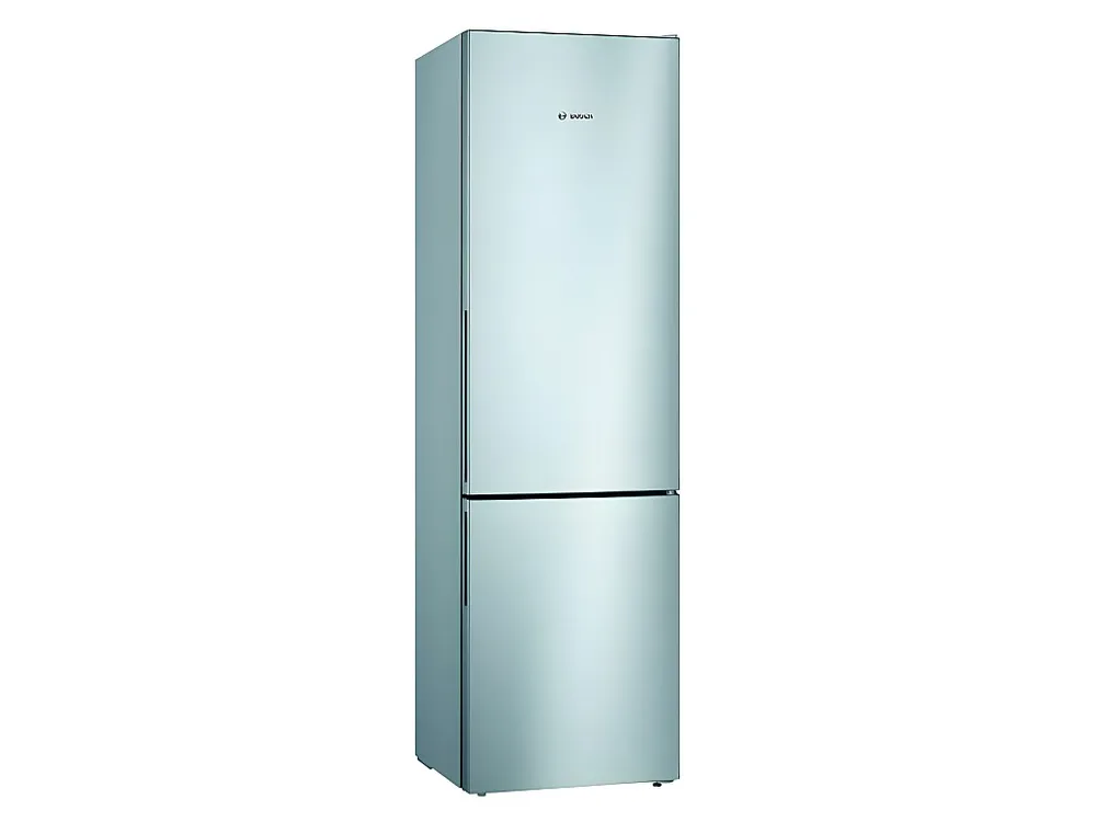 KGV39VLEAS - Réfrigérateur congélateur bas - 344L (250+94) - Froid brassé - L 60cm x H 201cm - Inox