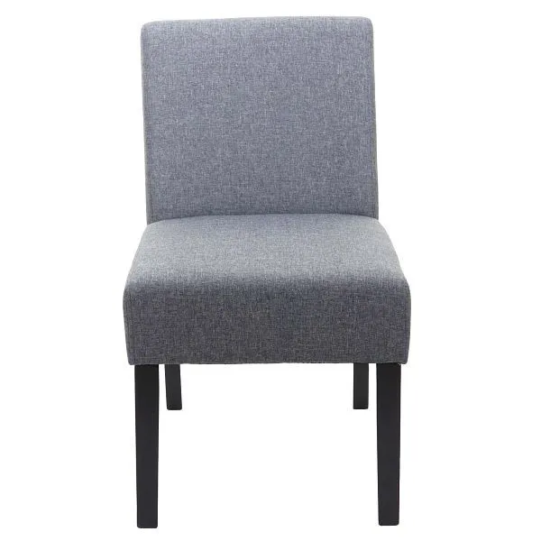 Mendler Set di 6 sedie da pranzo HWC-F61 sedia lounge chair tessuto/tessuto grigio tenebroso 3x70172