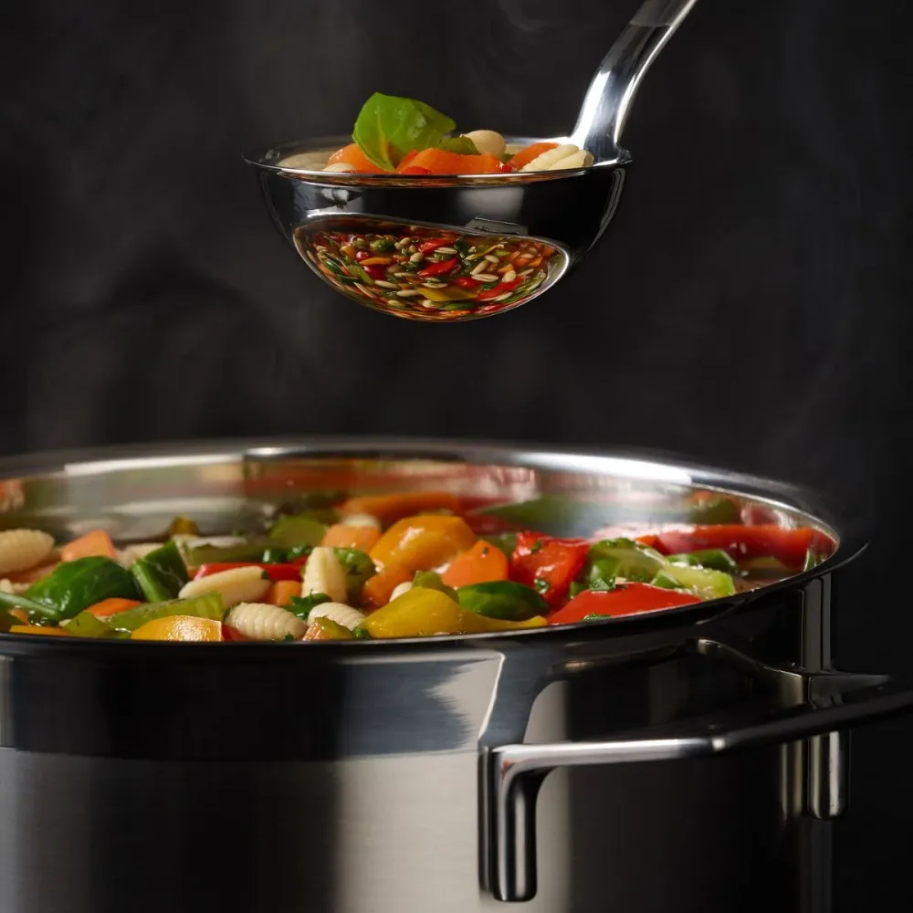 Mestolo Acciaio Inox con Manico Rotondo Rösle