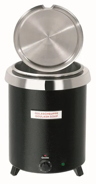 Pentola per zuppa Bartscher Club 85 l nera 100067