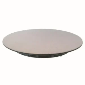 Piatto da torta Schneider melammina argento/nero Ø 300 mm altezza 30 mm 227225