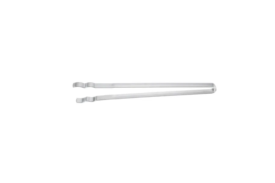 Pinza per salsicce Schneider con estremità diritta e ondulata lunga 32 cm acciaio inossidabile 18/10 inossidabile 172414