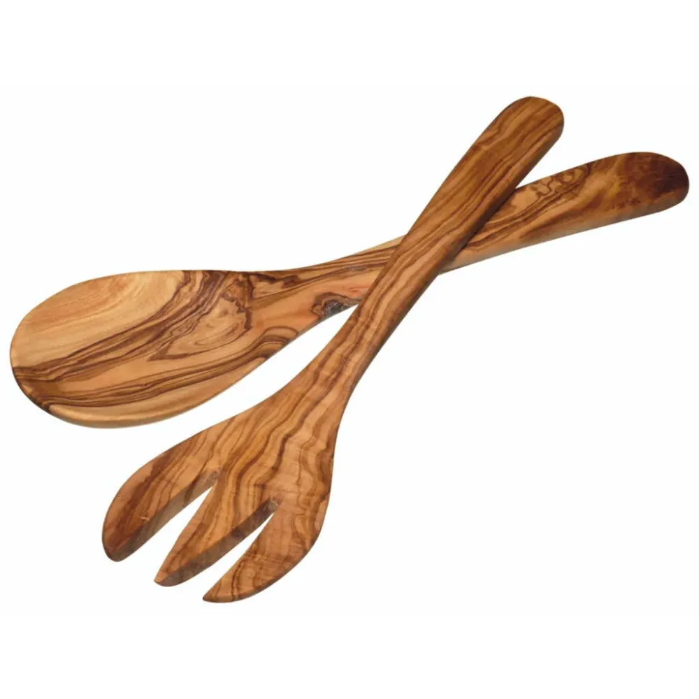 Posate da insalata legno d'ulivo KitchenCraft