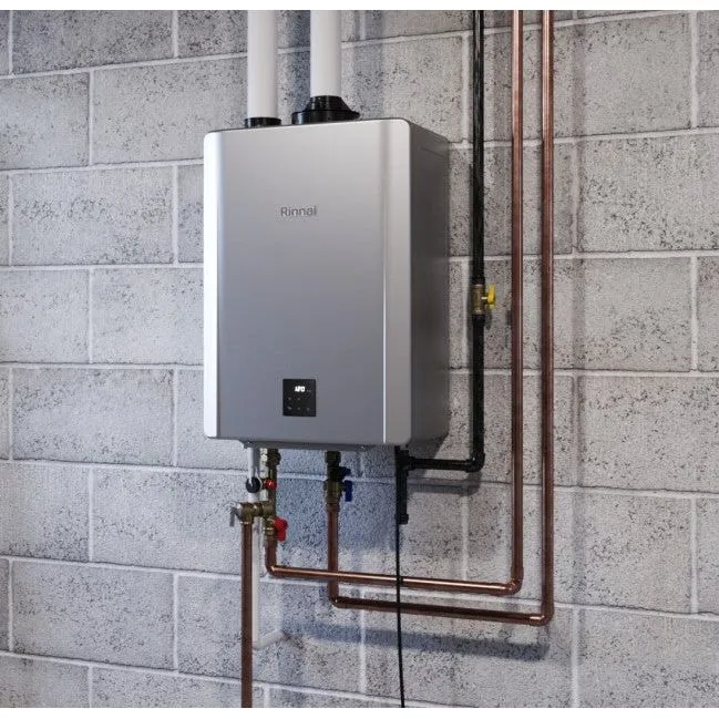 Rinnai RX160iN Sensei RX Series Indoor/Outdoor Non trattato Gas/Propane Tankless Water Heater
