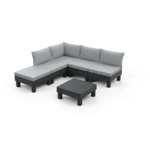Salotto modulare 5 posti ELEMENTS LOUNGE SET KETER