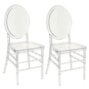 Set 2 Dining Chairs Diafano MONTROSE