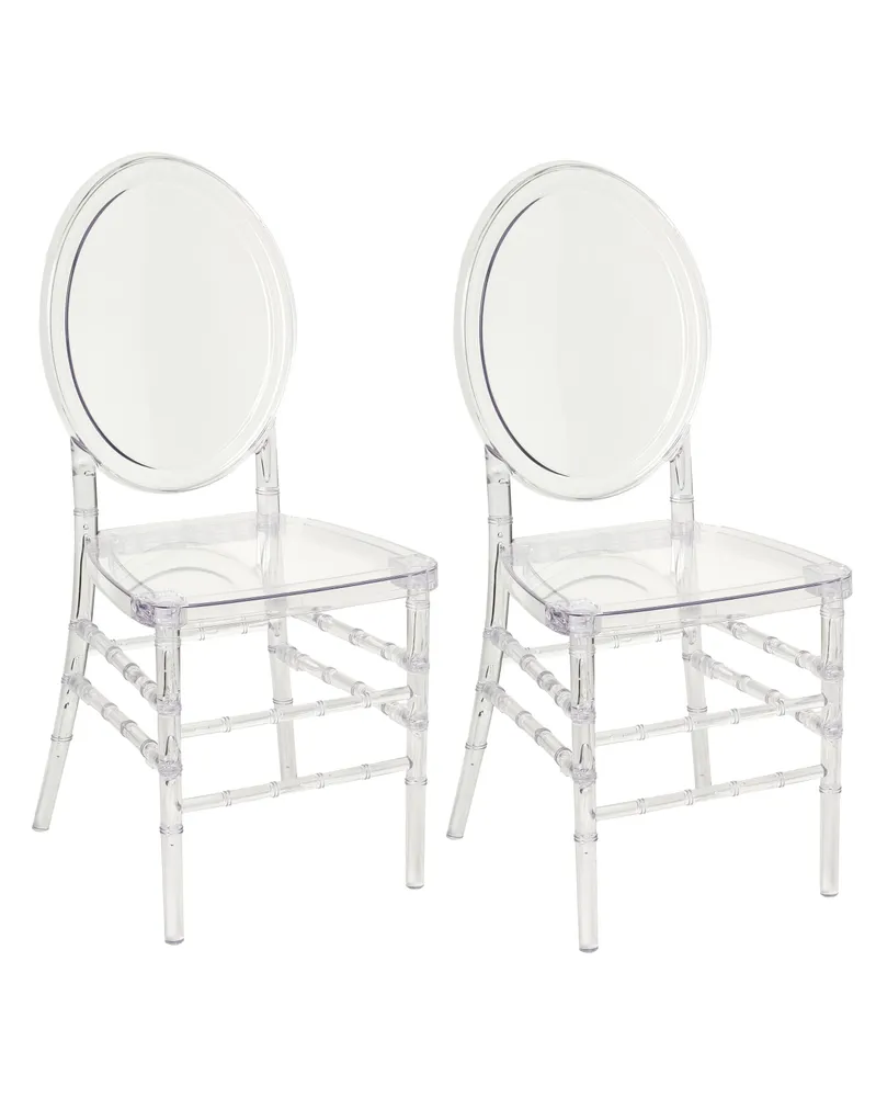 Set 2 Dining Chairs Diafano MONTROSE
