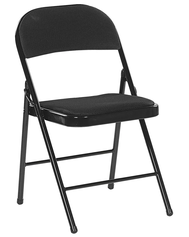 Set 4 Folding Chairs Nero notte SPARKS