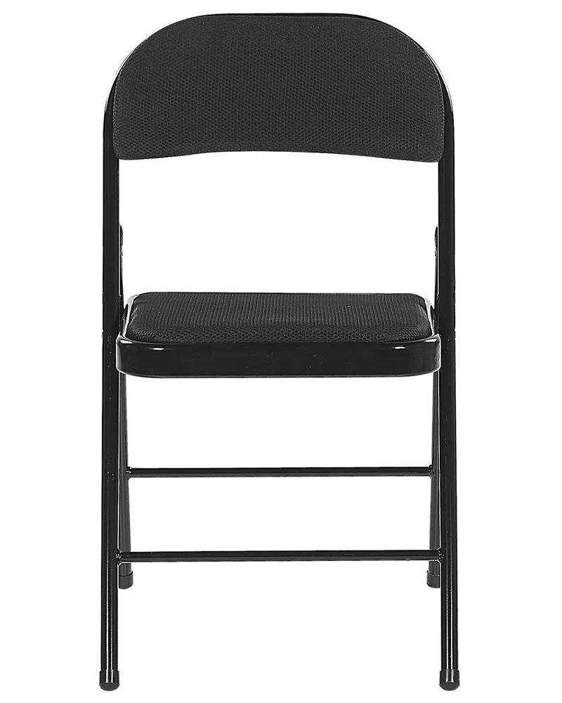 Set 4 Folding Chairs Nero notte SPARKS