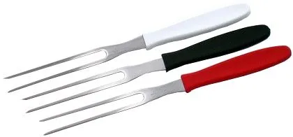 Set forchette per salumi Contacto 3 pezzi rosso nero bianco 3670/240