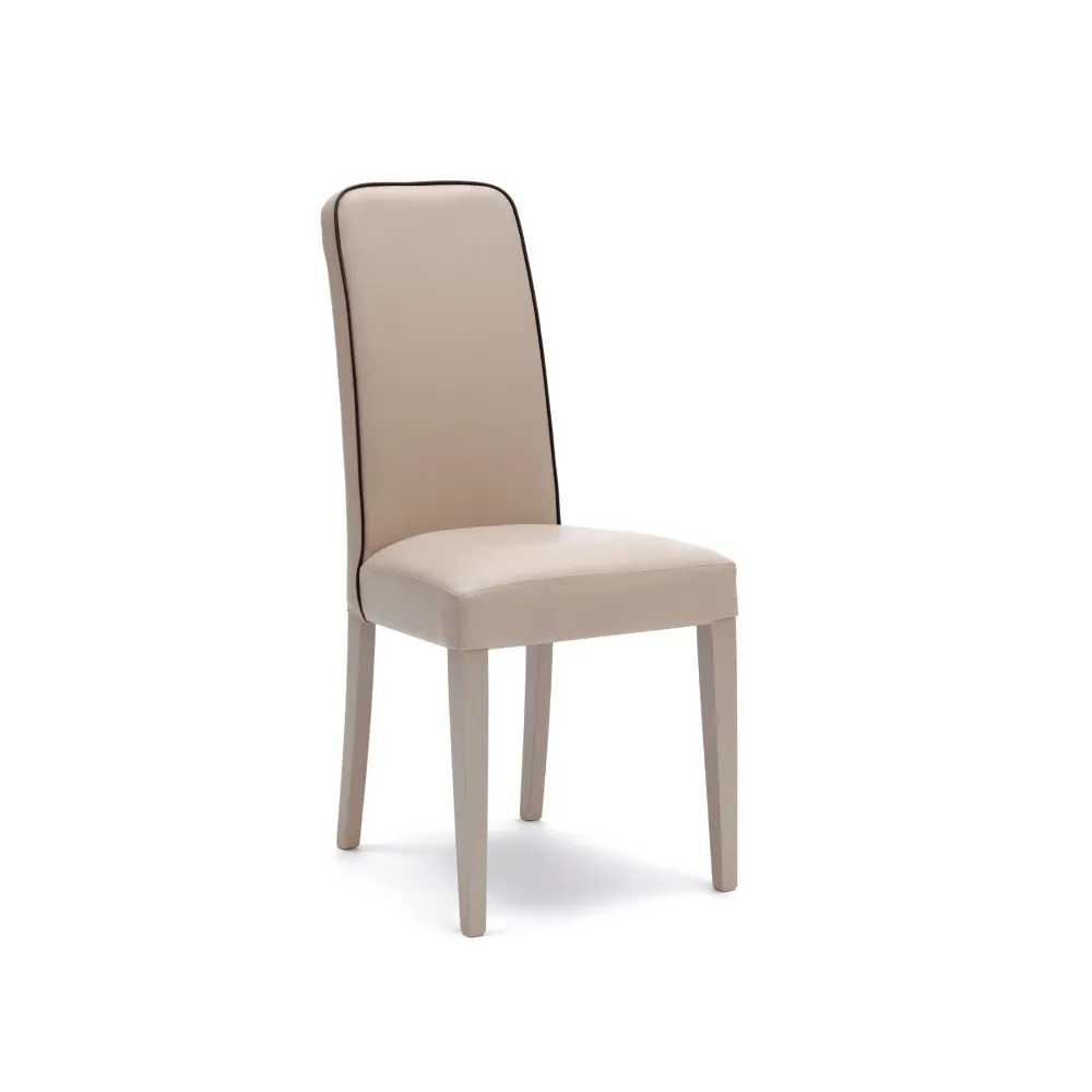 Set di sedie imbottite da soggiorno "Gardenia" moderne similpelle cm 46x59 99h