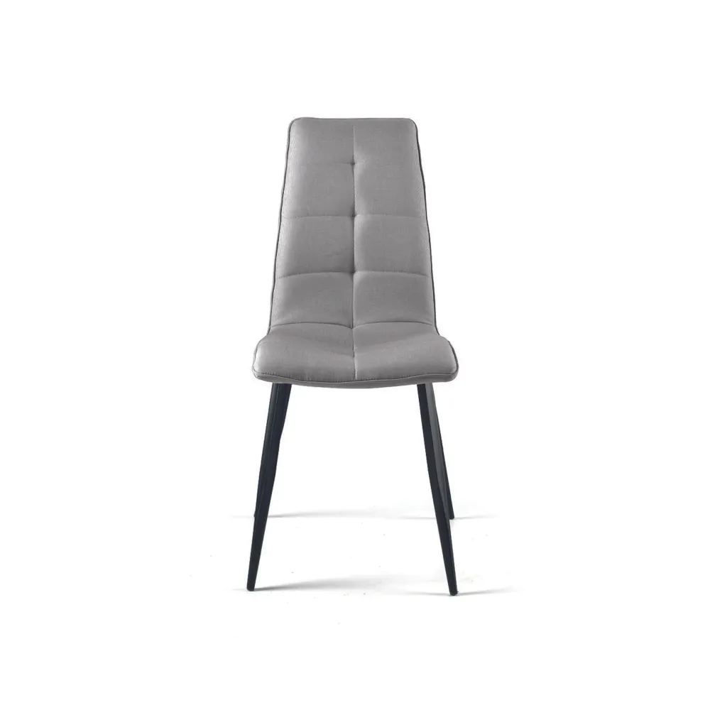 Set di sedie da pranzo "Arper" tessuto con base metallo cm 43x58 96h