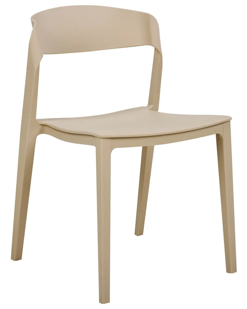 Set di 2 sedie da pranzo panna SOMERS
