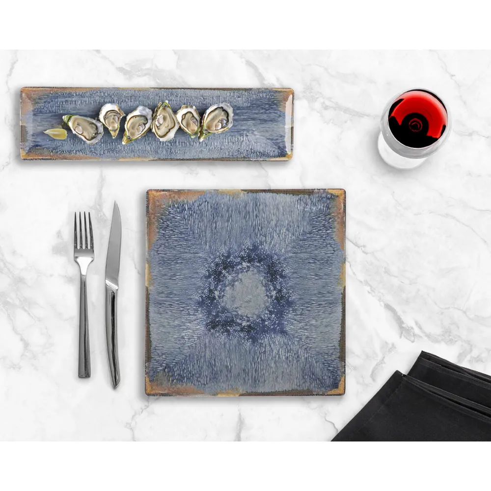 Teglia da Cucina La Mediterránea Aelia Rettangolare 25,3 x 15 x 2 cm (18 Unità)