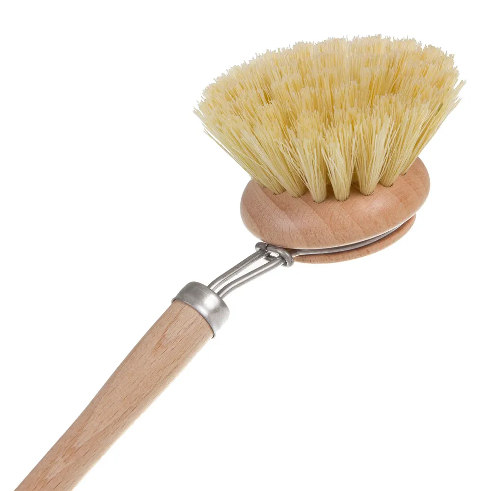 Legno Dish Washing Brush Natural Tampico Agave Beech Wood Kitchen Pot Sink Washing Up - Lavabile Lavatrice