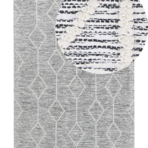 Area Rug Grey Panna 140 x 200 cm EDREMIT