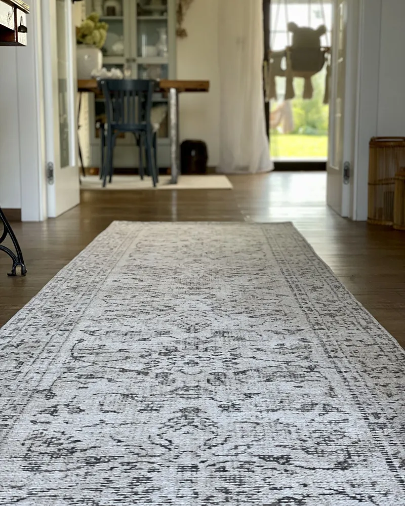 Cotone Runner Rug 80 x 300 cm Beige SELLIK