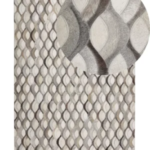 Cowhide Area Rug 140 x 200 cm Brown and Sabbia KIRCA